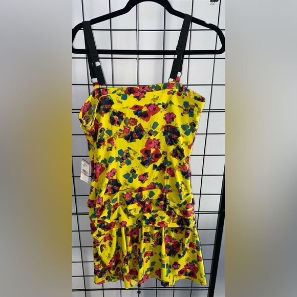 Rachel Roy Garden Party Drop Waist Sleeveless Floral Dress NWT - Picture 8 of 8